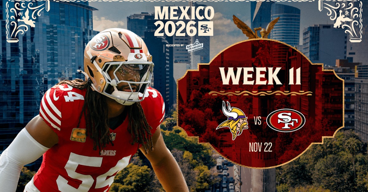 NFL returns to Mexico City with 49ers Vikings