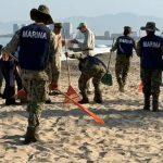 Navy Joins Beach Cleanup Push in Puerto Vallarta