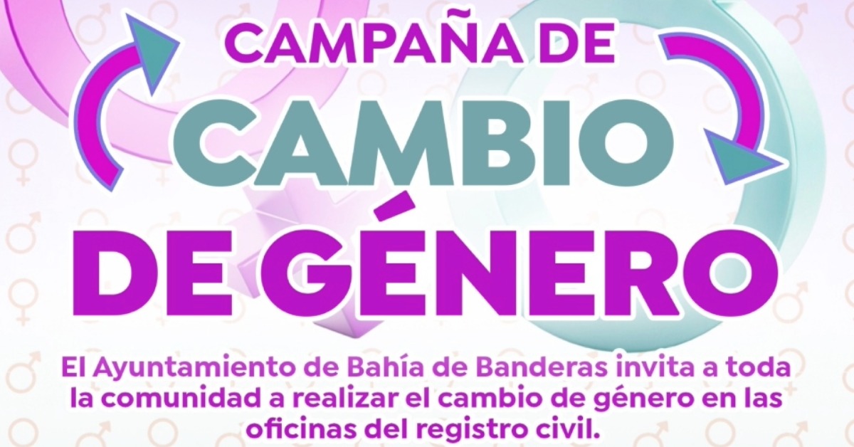 Bahía de Banderas opens gender-change paperwork drive
