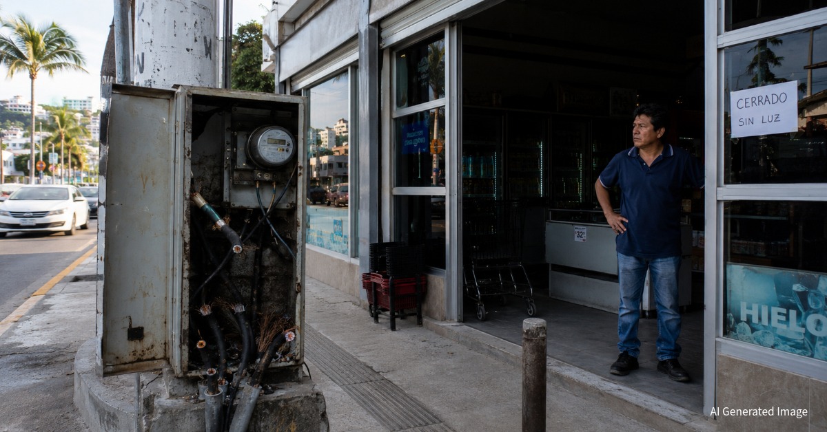 Cable Theft Knocks Out Power at Vallarta and Bahía Stores