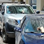 Hotel Balcony Collapse Damages Cars in Vallarta