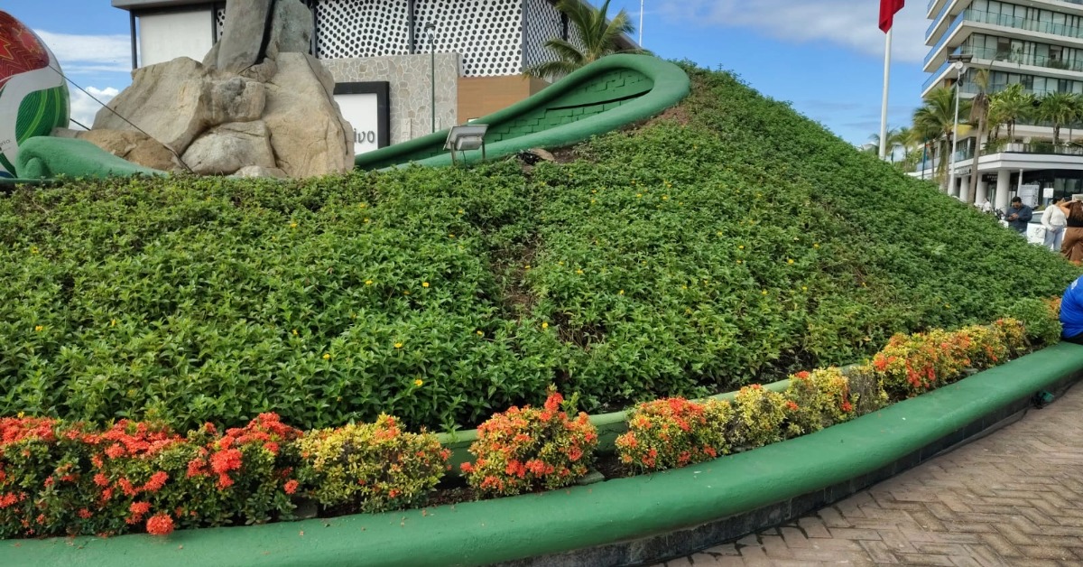 Marina Vallarta’s Whale Landmark Finally Looks Fresh