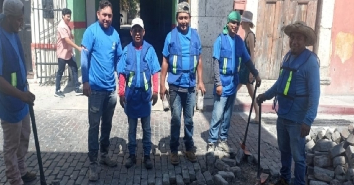 Mérida San Juan Paving Repairs Target August Finish