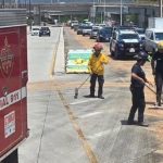 Oil Spill Cleared Along Highway 200 in Las Juntas
