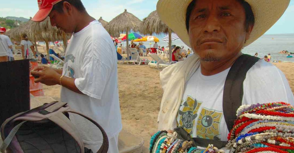 Puerto Vallarta Beach Vendors Wait for World Cup Sales