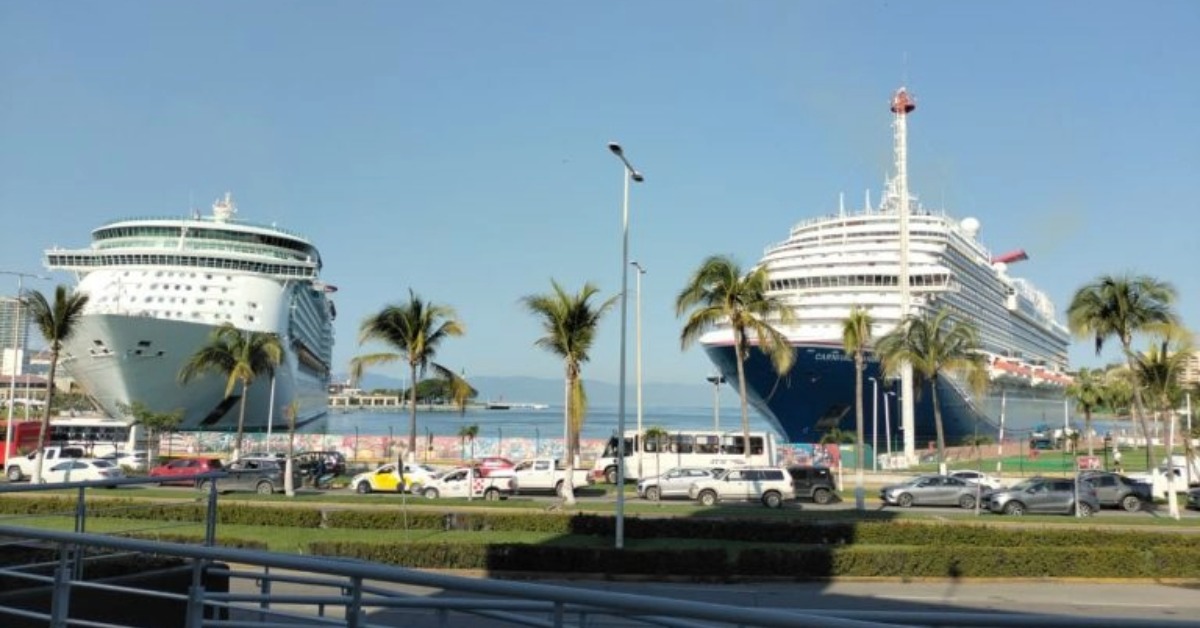 Two Cruise Ships Give Puerto Vallarta a Summer Lift