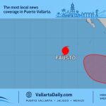 Fausto grows stronger but remains far from Puerto Vallarta
