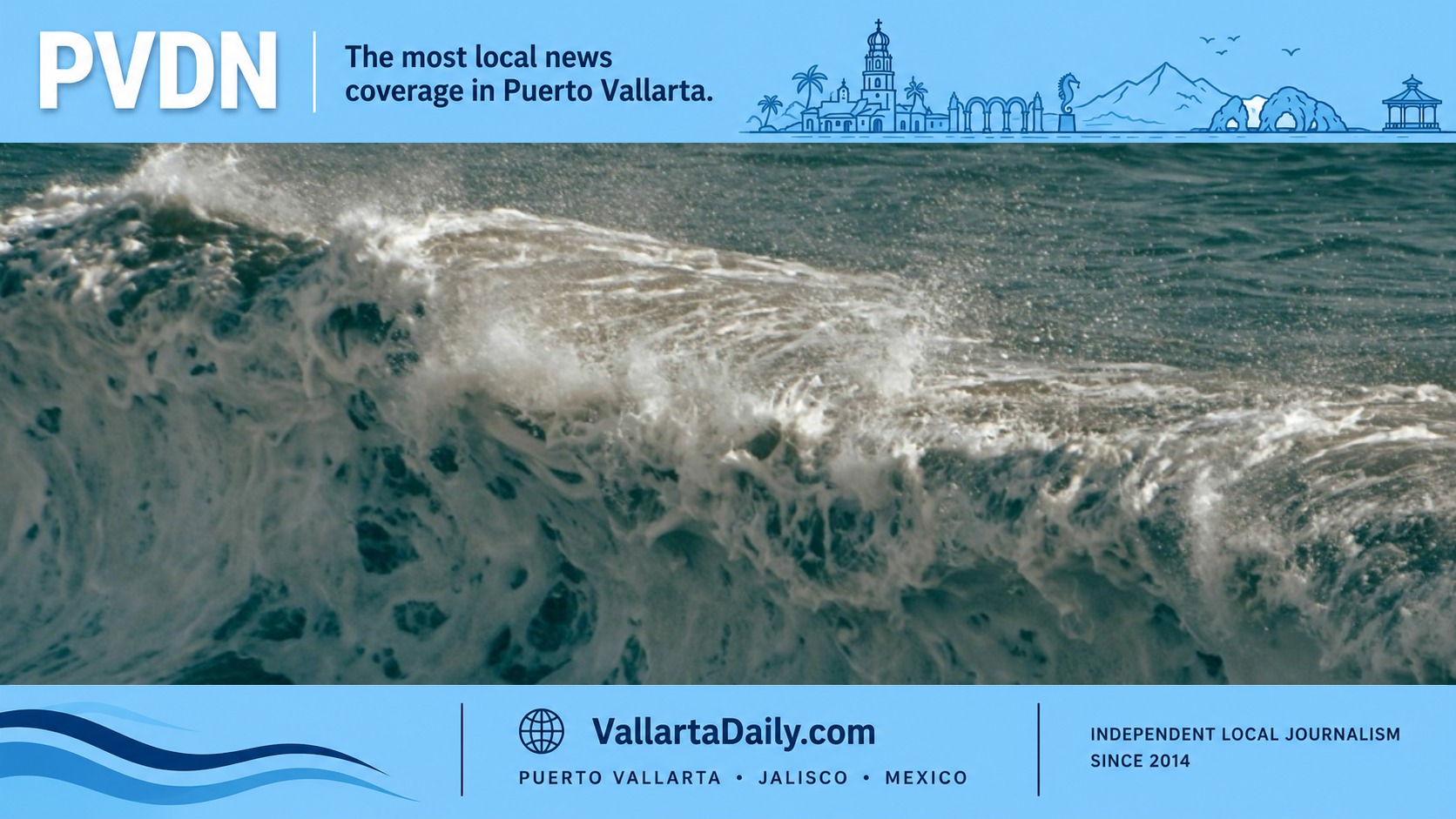 high waves vallarta