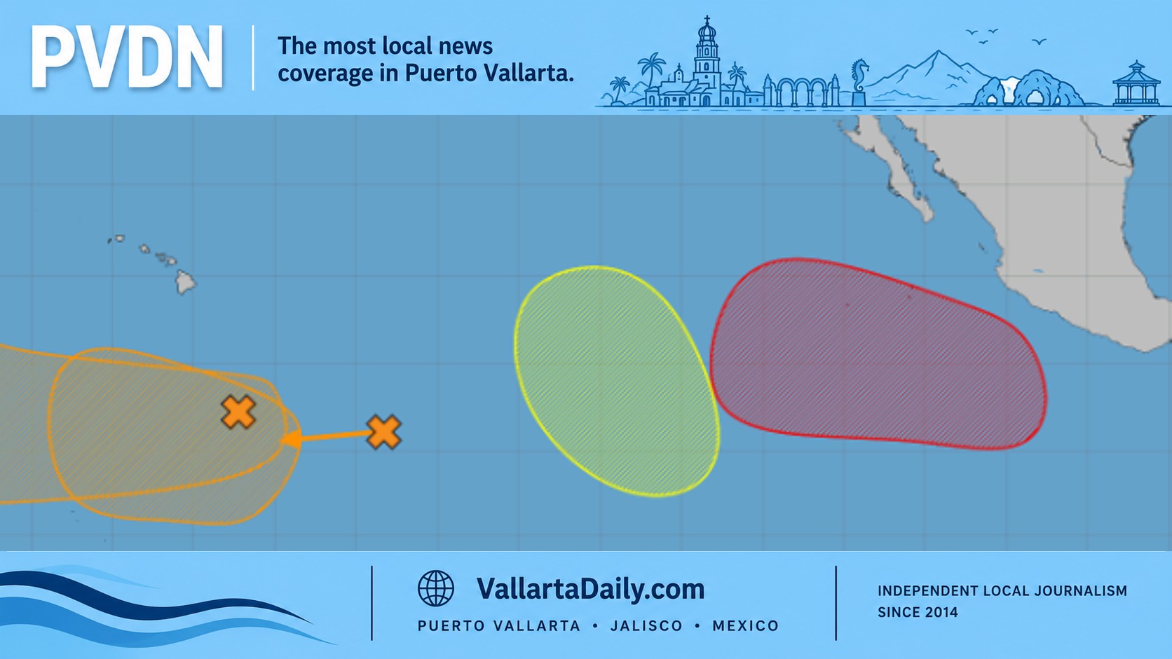 Possible Pacific system raises Vallarta Sunday rain risk