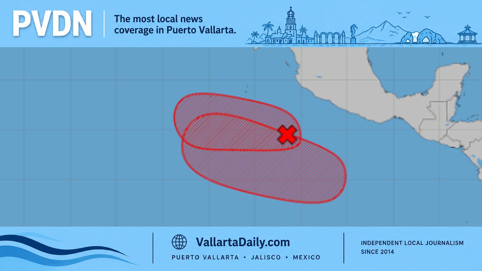Potential Elida Nears Formation Well Offshore Jalisco