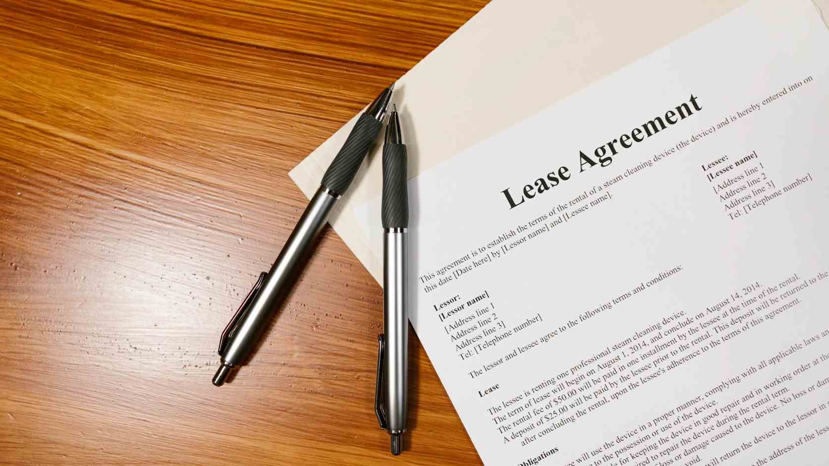 rental contract