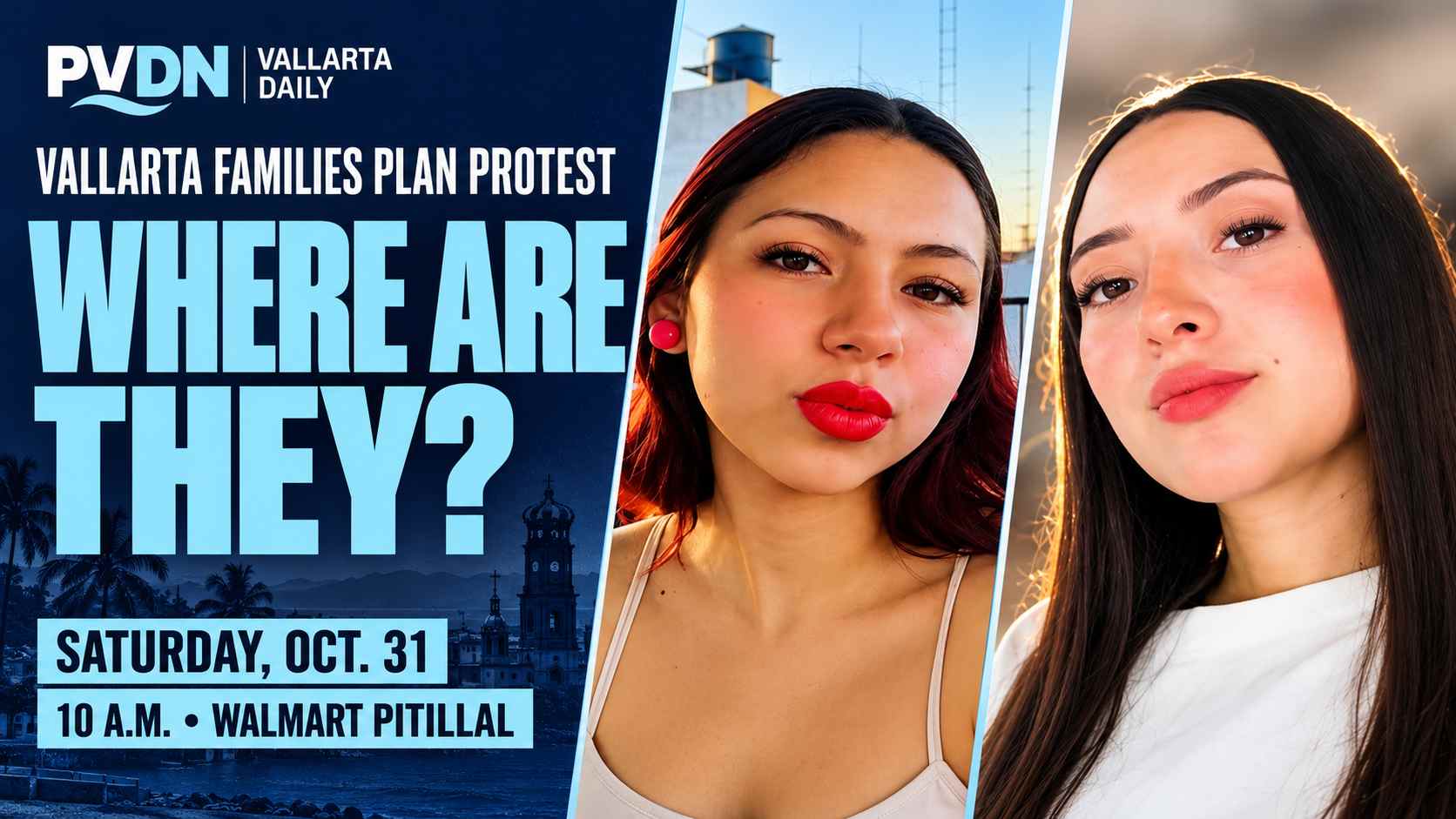 Families plan Vallarta protest for two missing women