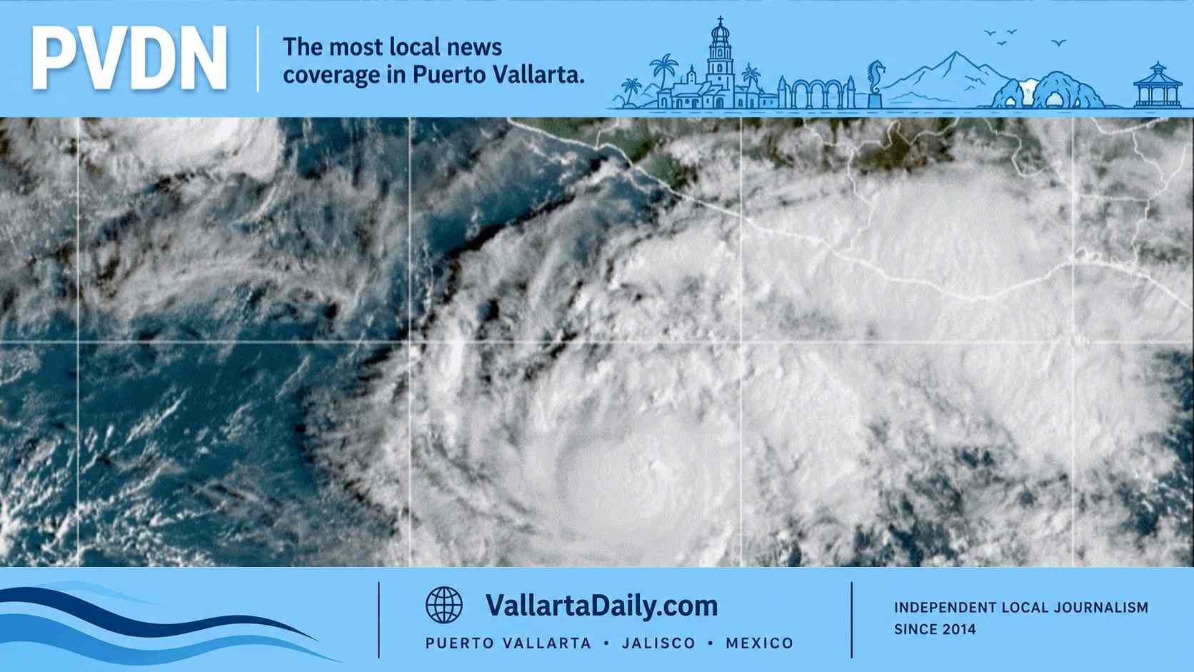 LIVE Hurricane Trudy in Puerto Vallarta — Warnings, Closures and Emergency Updates